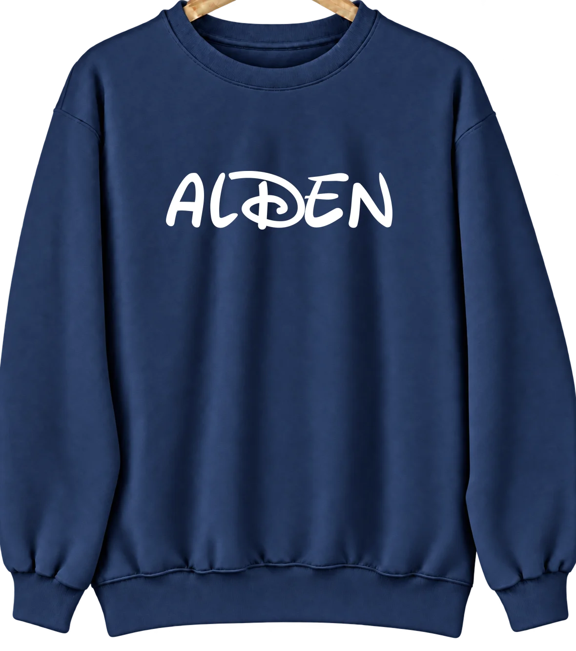 Alden, Michigan Hometown Crewneck — Navy
