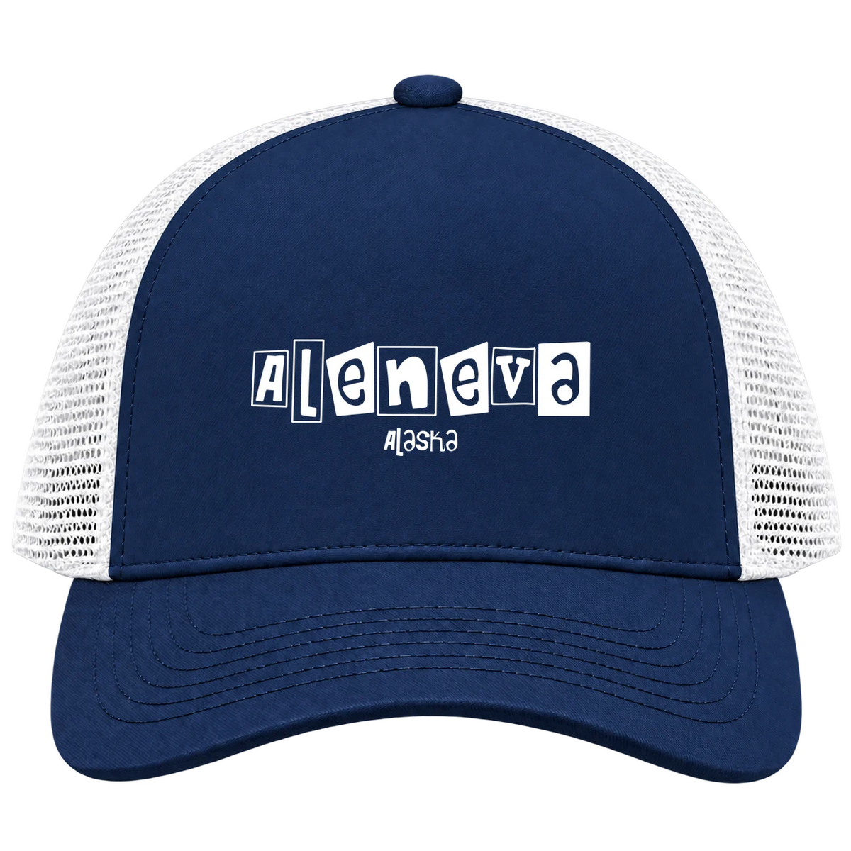 Aleneva, Alaska Hometown Trucker Cap