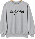 Algoma, Wisconsin Hometown Crewneck — Sport Grey