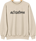 Aliquippa, Pennsylvania Hometown Crewneck — Sand