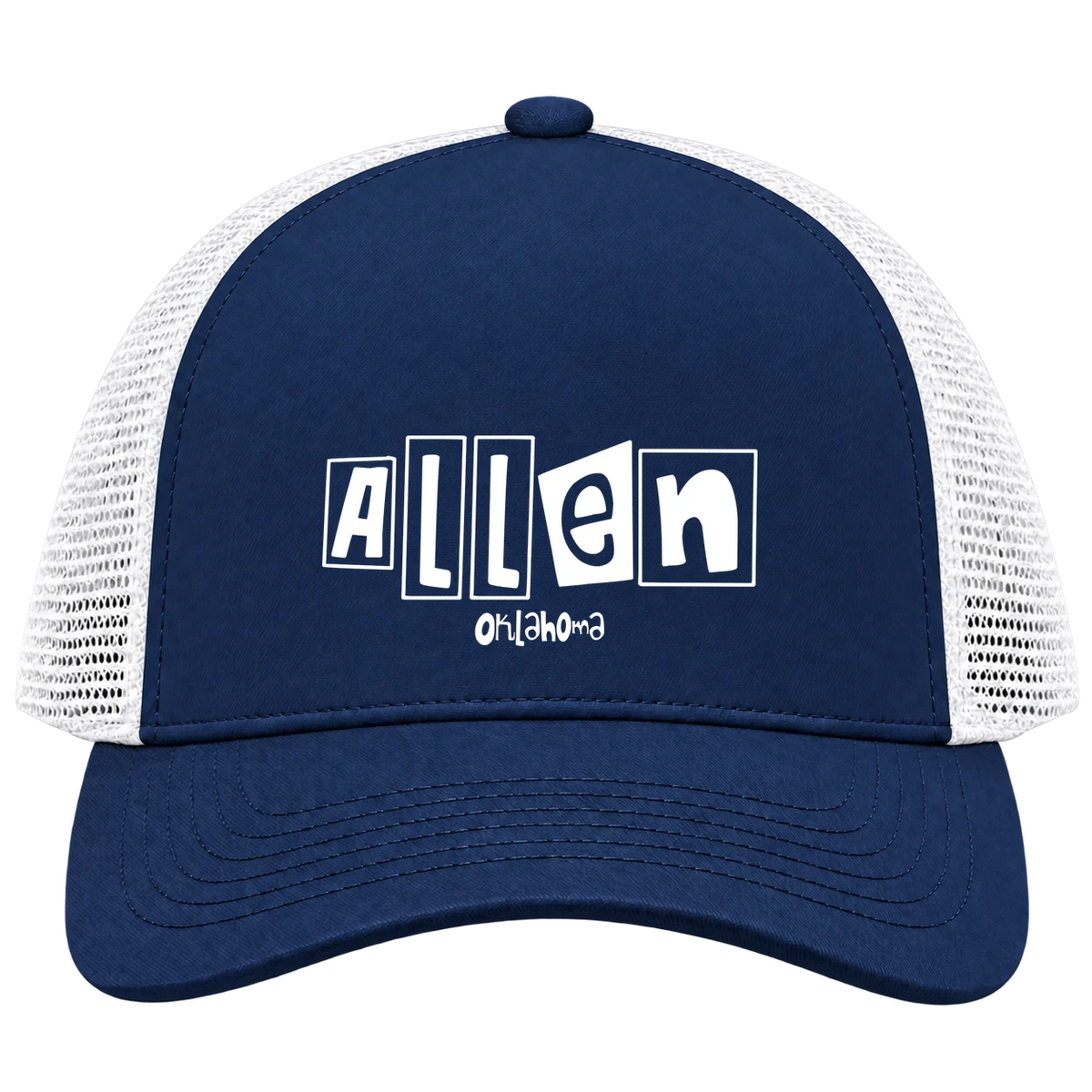 Allen, Oklahoma Hometown Trucker Cap