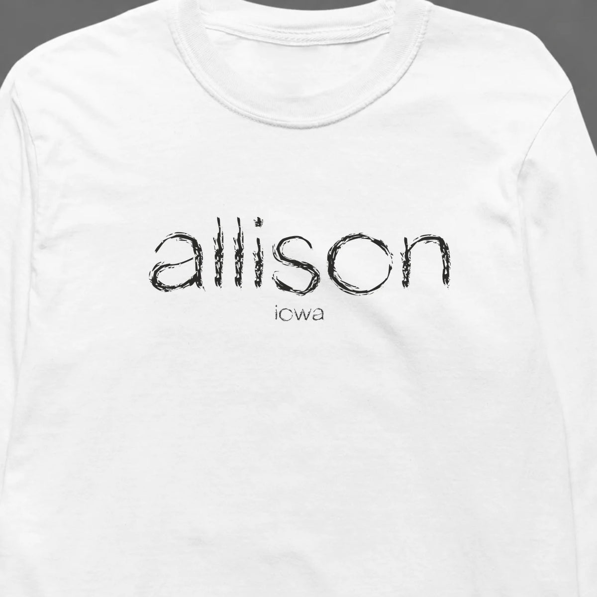 Allison, Iowa Hometown Long-Sleeve