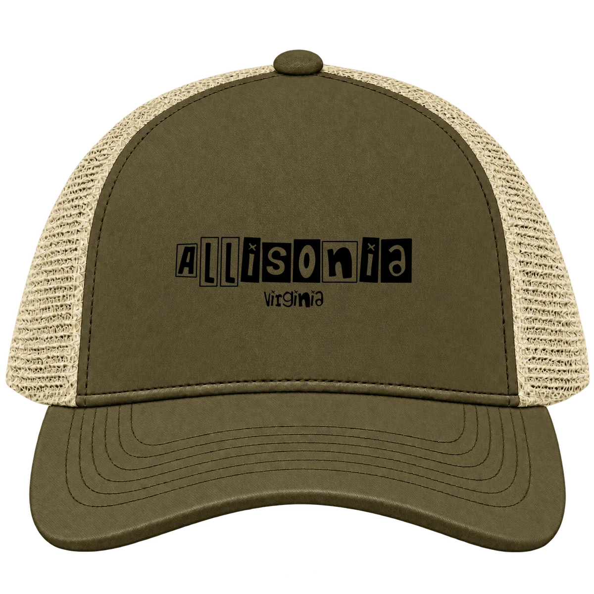Allisonia, Virginia Hometown Trucker Cap
