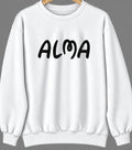 Alma, Colorado Hometown Crewneck — White