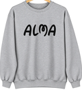 Alma, Michigan Hometown Crewneck — Sport Grey