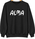 Alma, Missouri Hometown Crewneck — Black