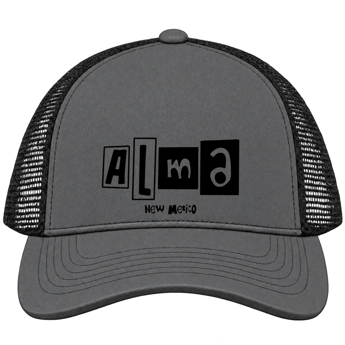 Alma, New Mexico Hometown Trucker Cap
