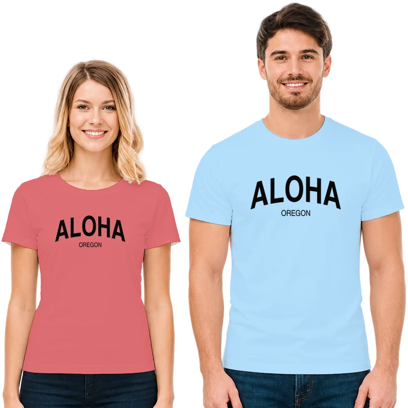 Aloha, Oregon Hometown T-Shirt
