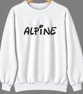 Alpine, Arkansas Hometown Crewneck — White