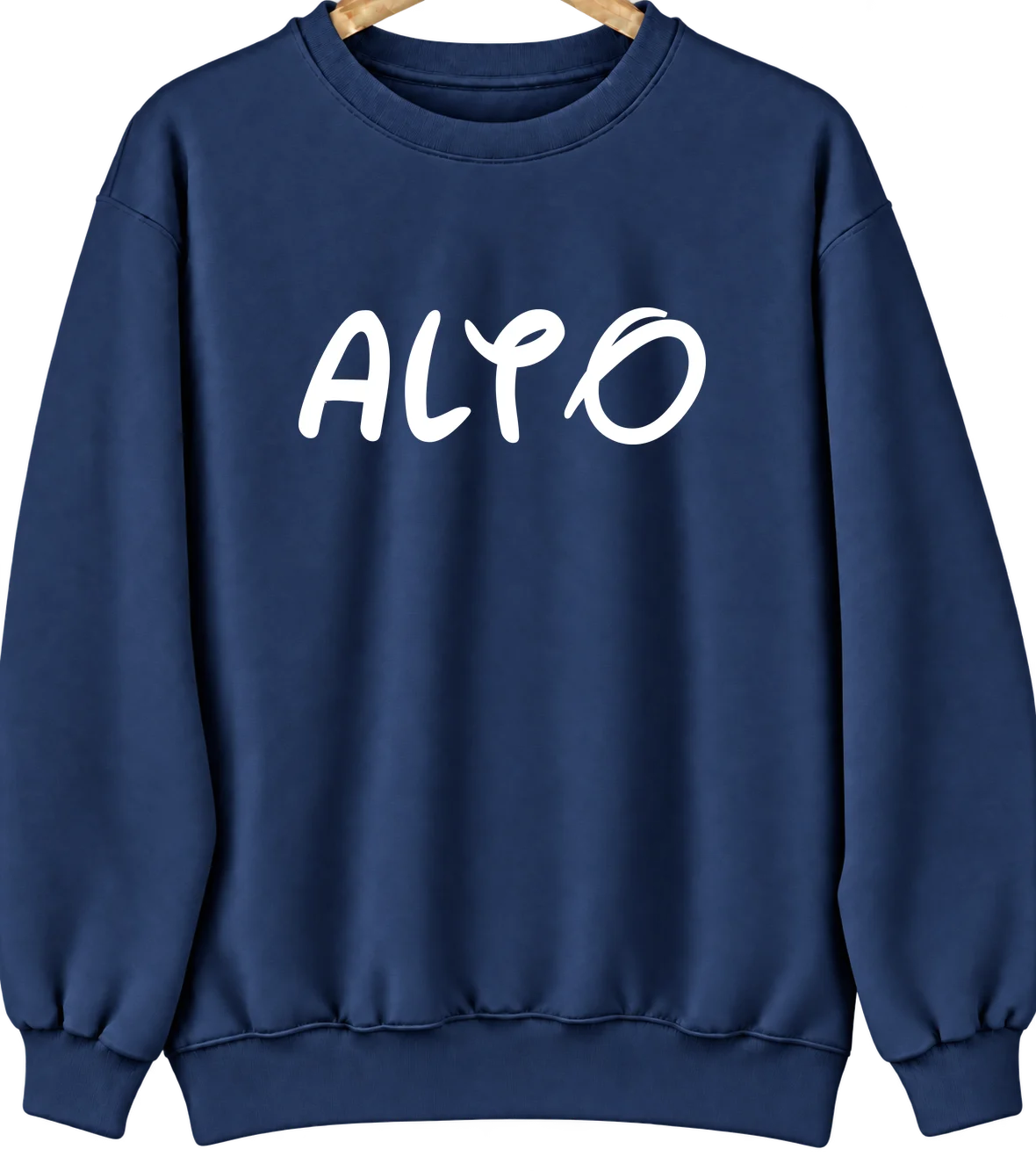 Alto, Wisconsin Hometown Crewneck — Navy