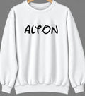 Alton, Texas Hometown Crewneck — White
