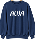 Alva, Oklahoma Hometown Crewneck — Navy