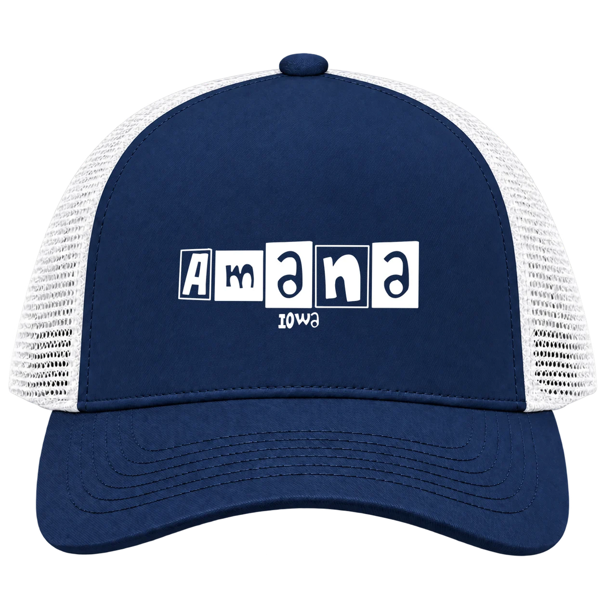 Amana, Iowa Hometown Trucker Cap