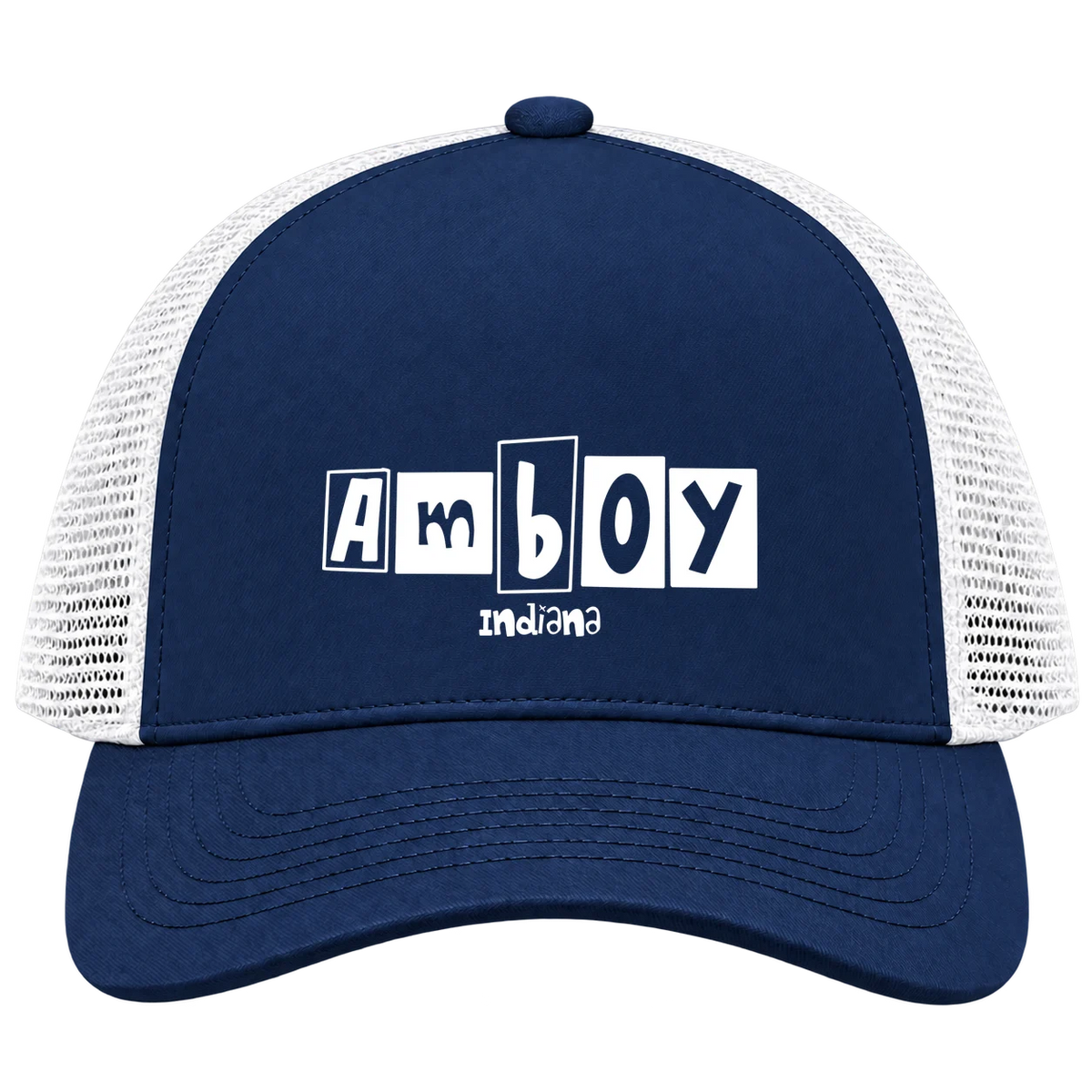 Amboy, Indiana Hometown Trucker Cap