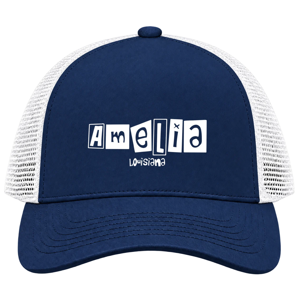 Amelia, Louisiana Hometown Trucker Cap