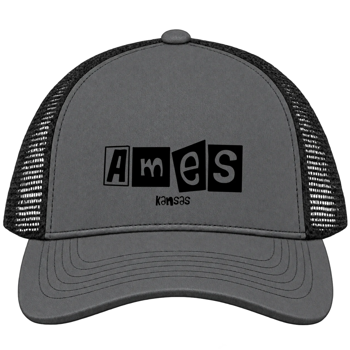 Ames, Kansas Hometown Trucker Cap