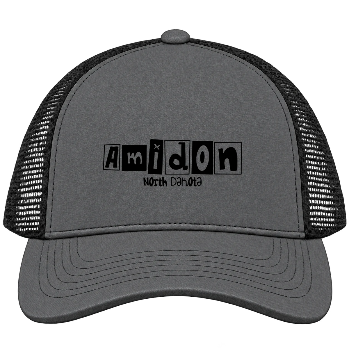Amidon, North Dakota Hometown Trucker Cap
