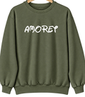 Amoret, Missouri Hometown Crewneck — Military Green