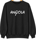 Angola, Indiana Hometown Crewneck — Black
