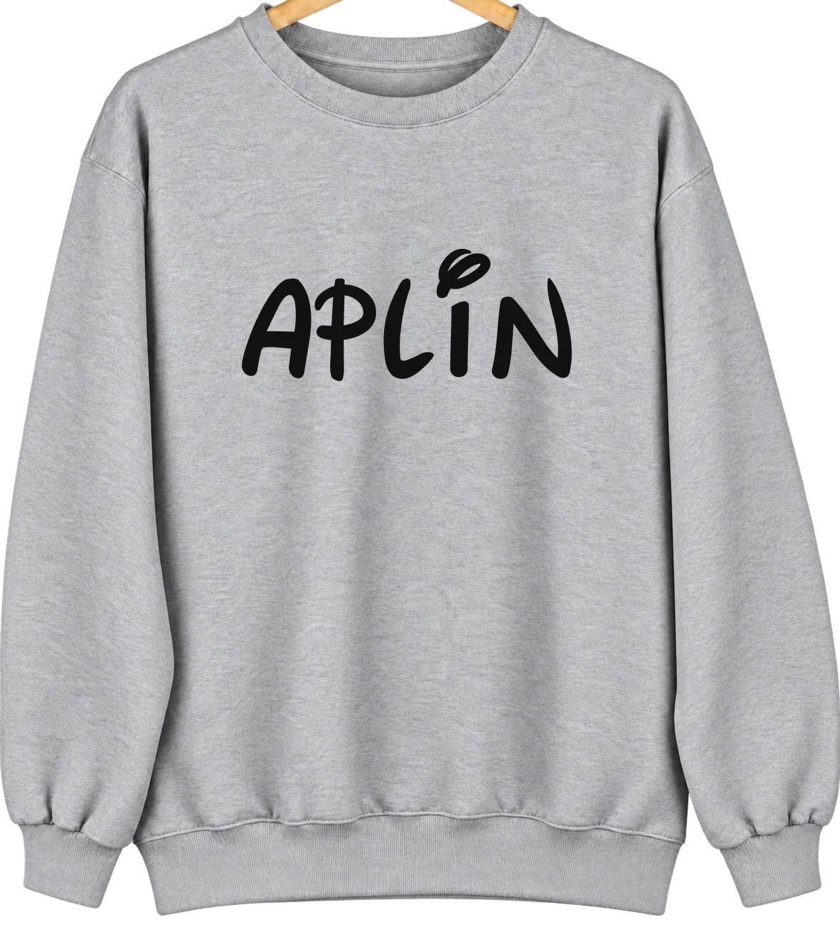 Aplin, Arkansas Hometown Crewneck — Sport Grey