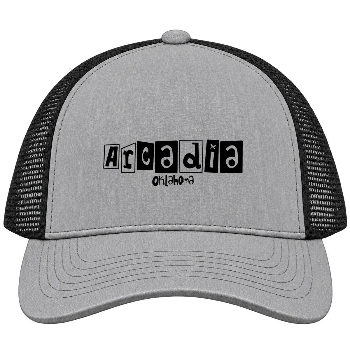 Arcadia, Oklahoma Hometown Trucker Cap
