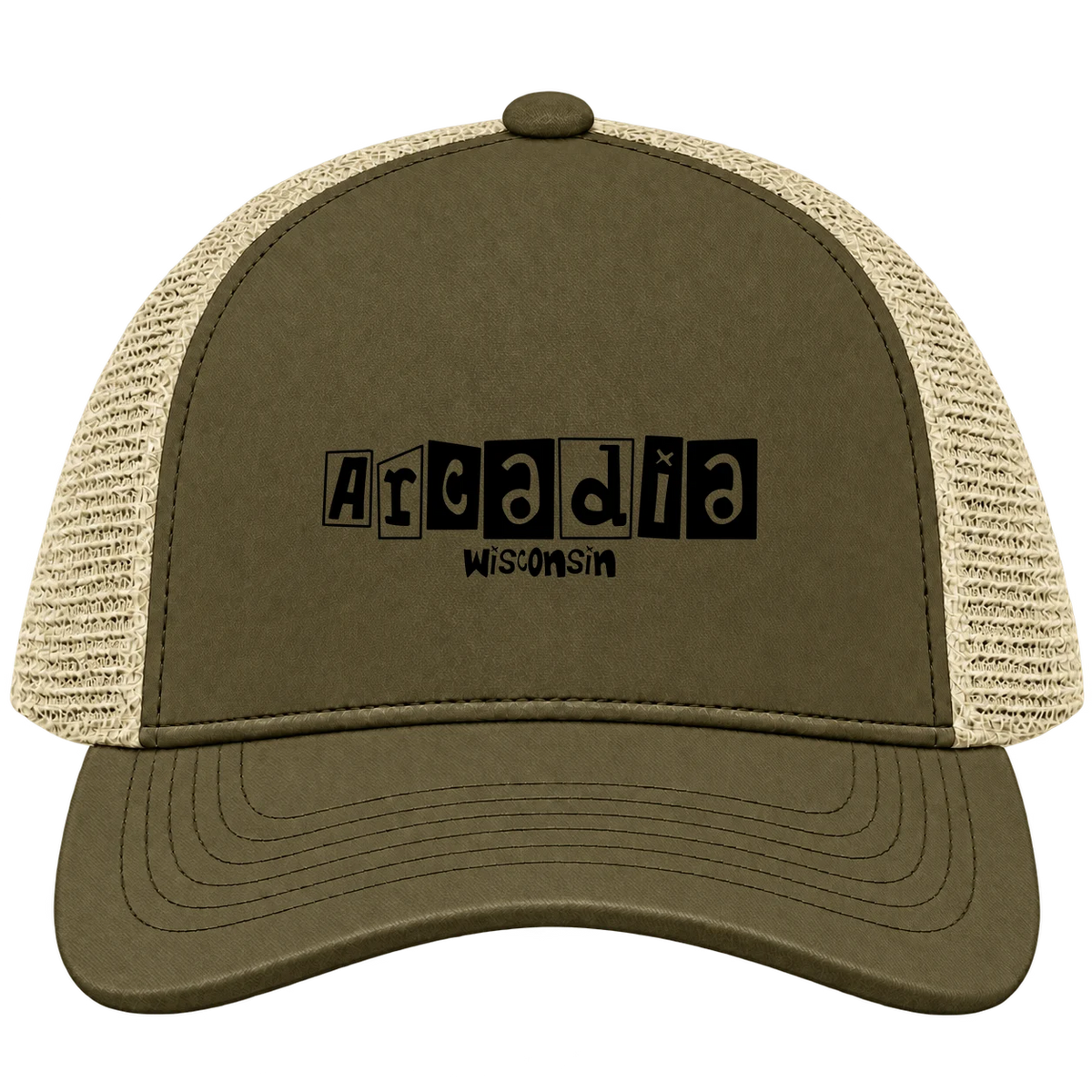 Arcadia, Wisconsin Hometown Trucker Cap