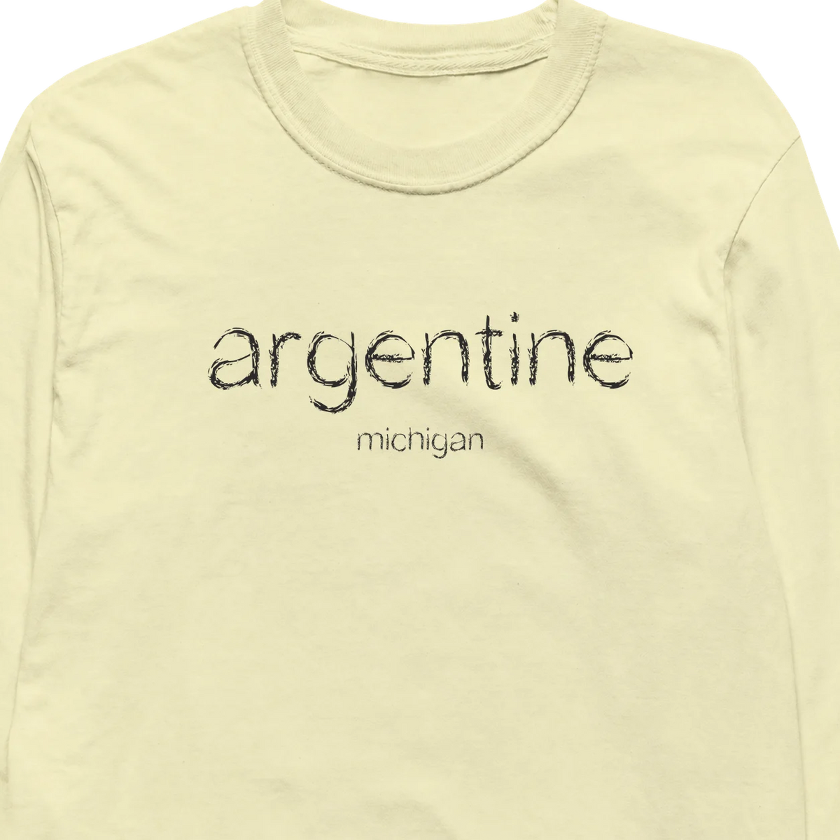 Argentine, Michigan Hometown Long-Sleeve