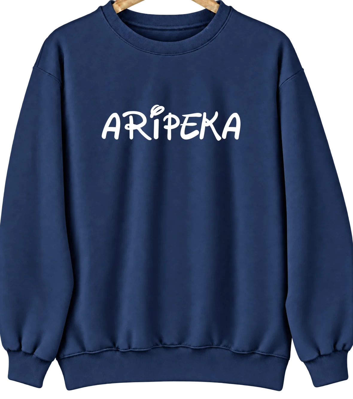 Aripeka, Florida Hometown Crewneck — Navy