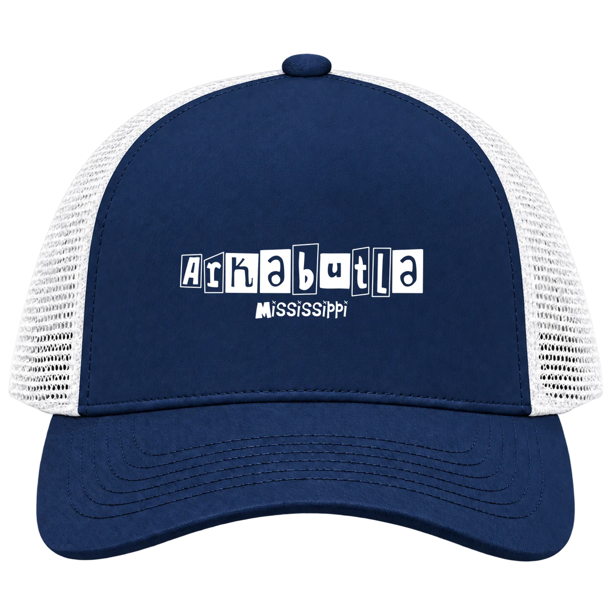 Arkabutla, Mississippi Hometown Trucker Cap