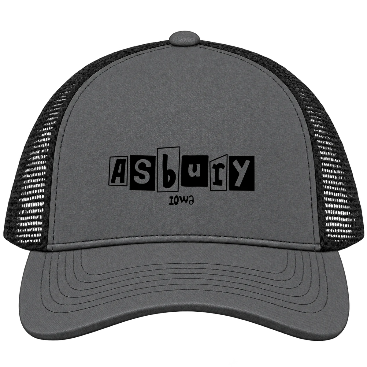 Asbury, Iowa Hometown Trucker Cap