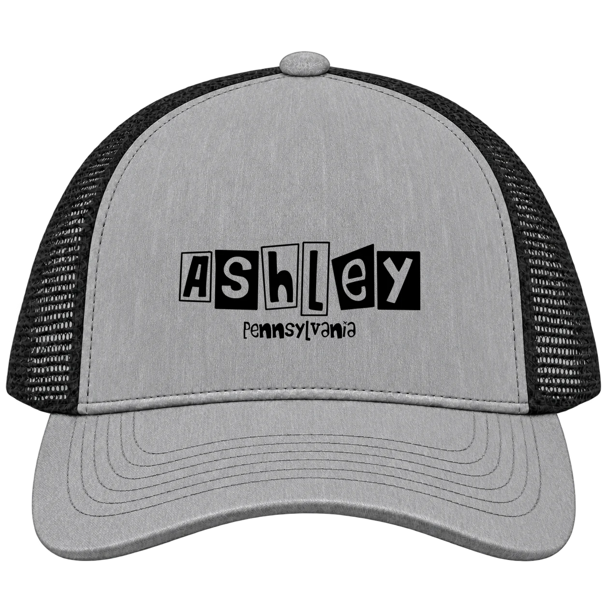 Ashley, Pennsylvania Hometown Trucker Cap