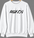 Askov, Minnesota Hometown Crewneck — White