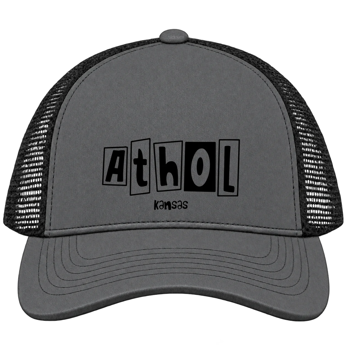 Athol, Kansas Hometown Trucker Cap