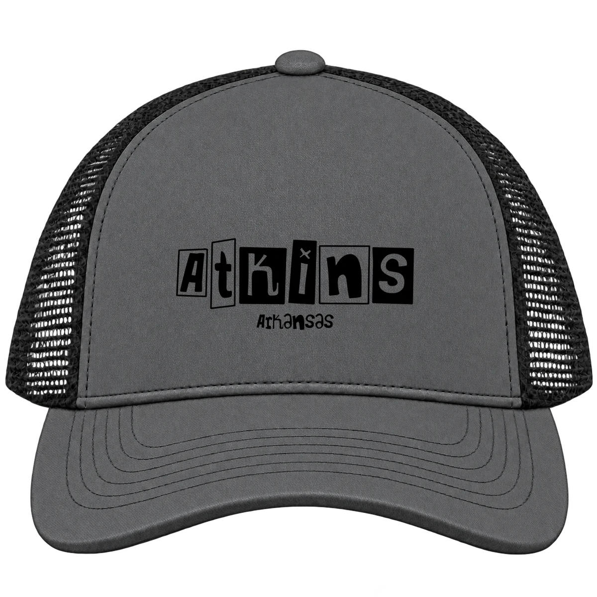 Atkins, Arkansas Hometown Trucker Cap