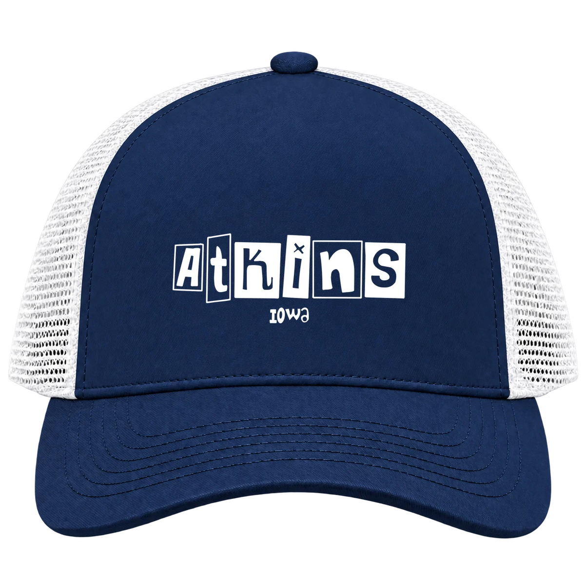 Atkins, Iowa Hometown Trucker Cap