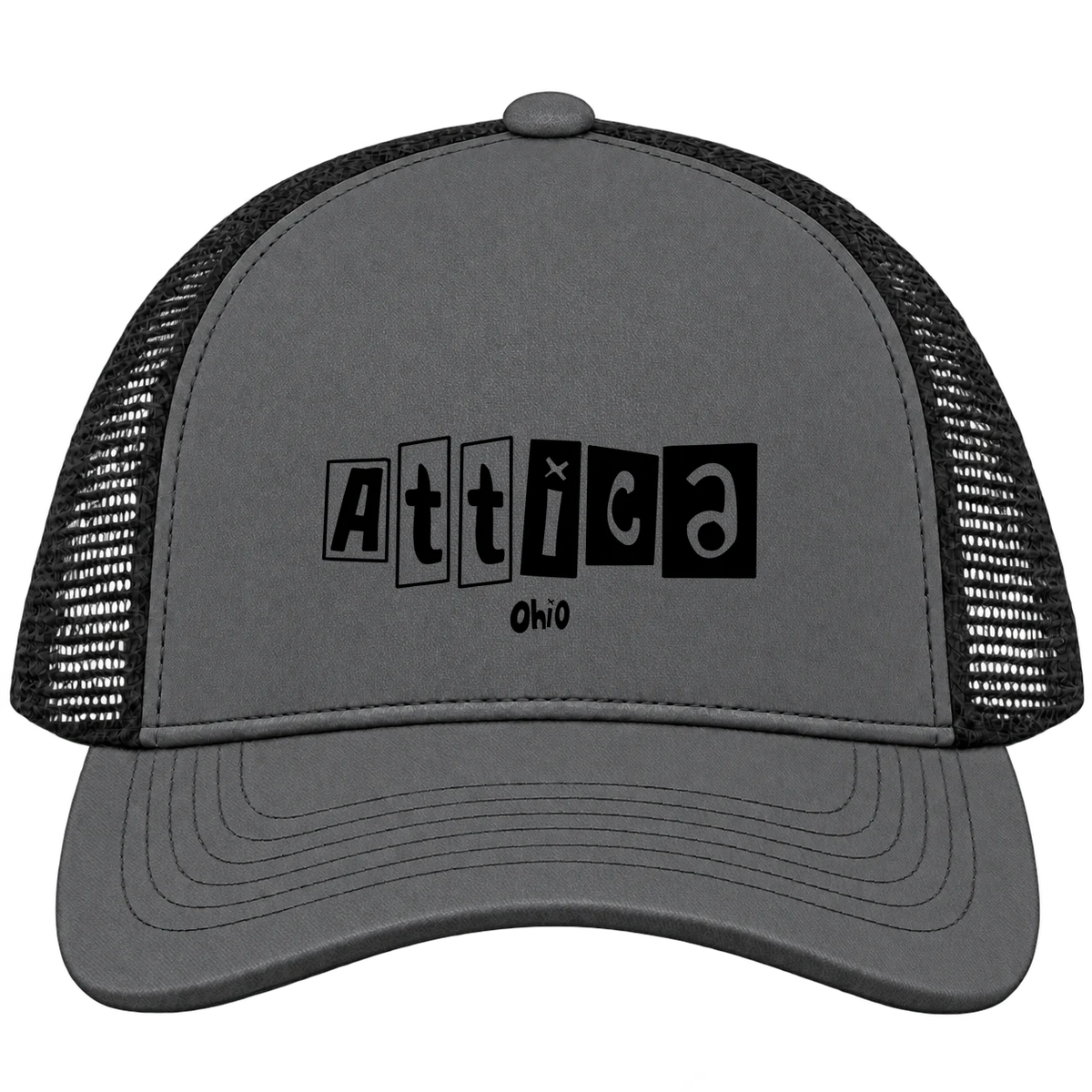 Attica, Ohio Hometown Trucker Cap
