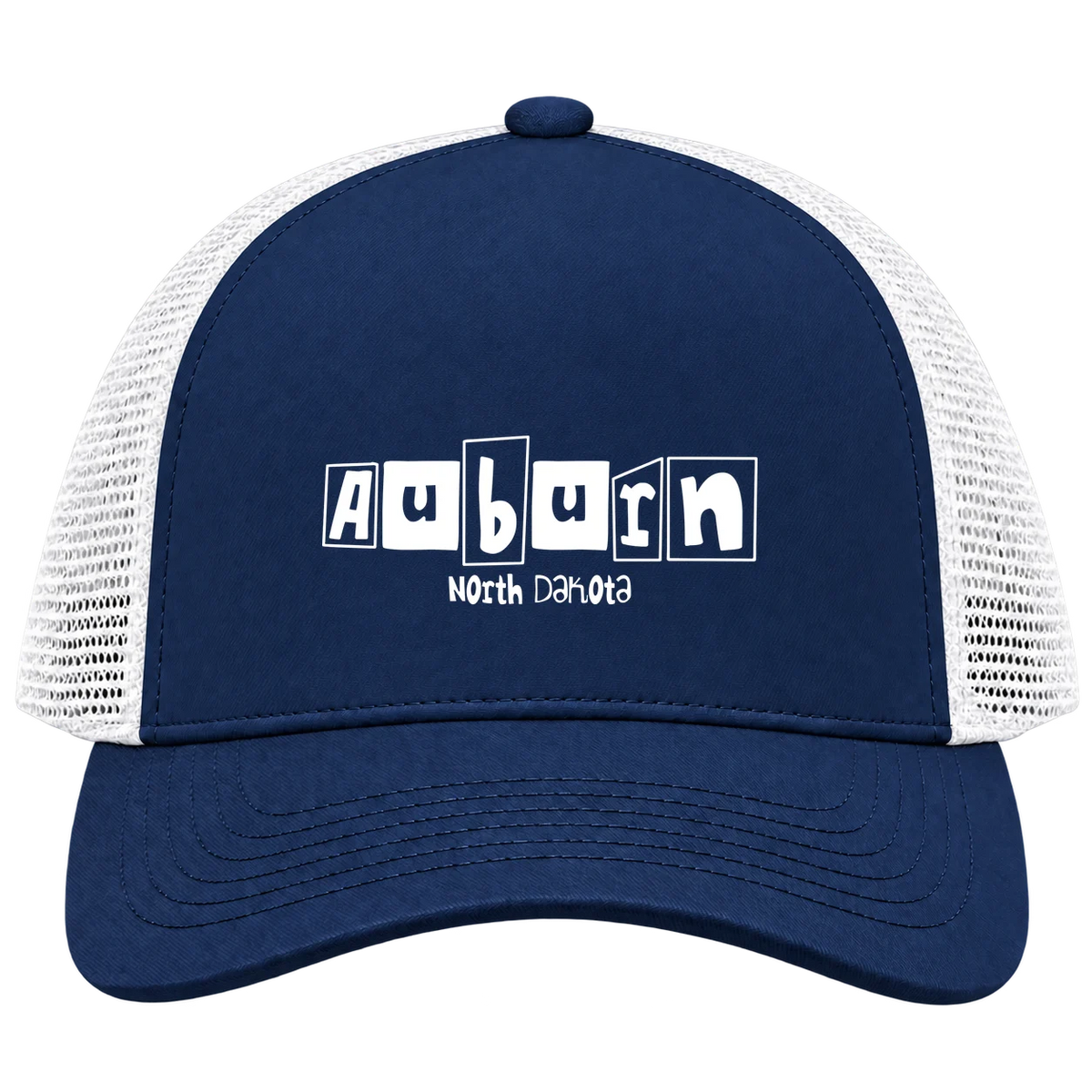 Auburn, North Dakota Hometown Trucker Cap