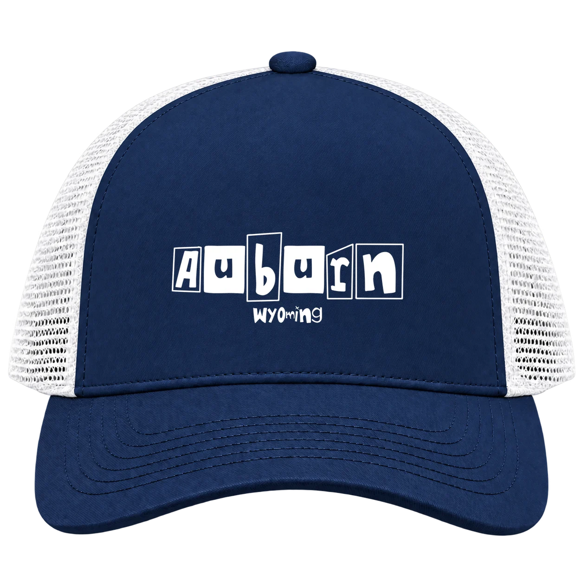 Auburn, Wyoming Hometown Trucker Cap