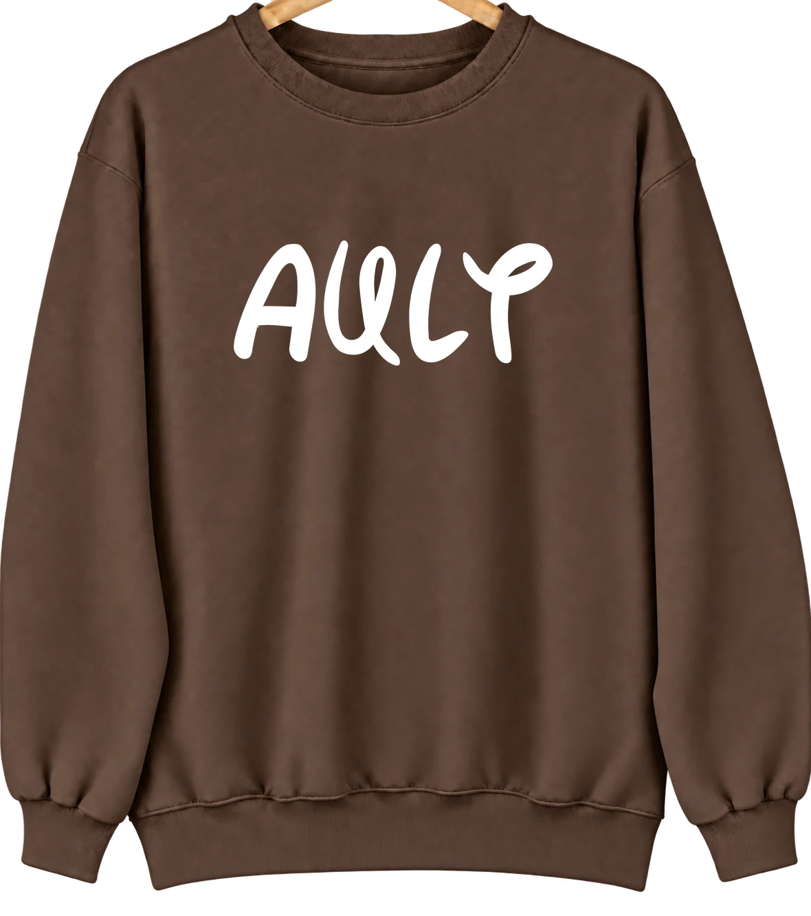 Ault, Colorado Hometown Crewneck — Brown