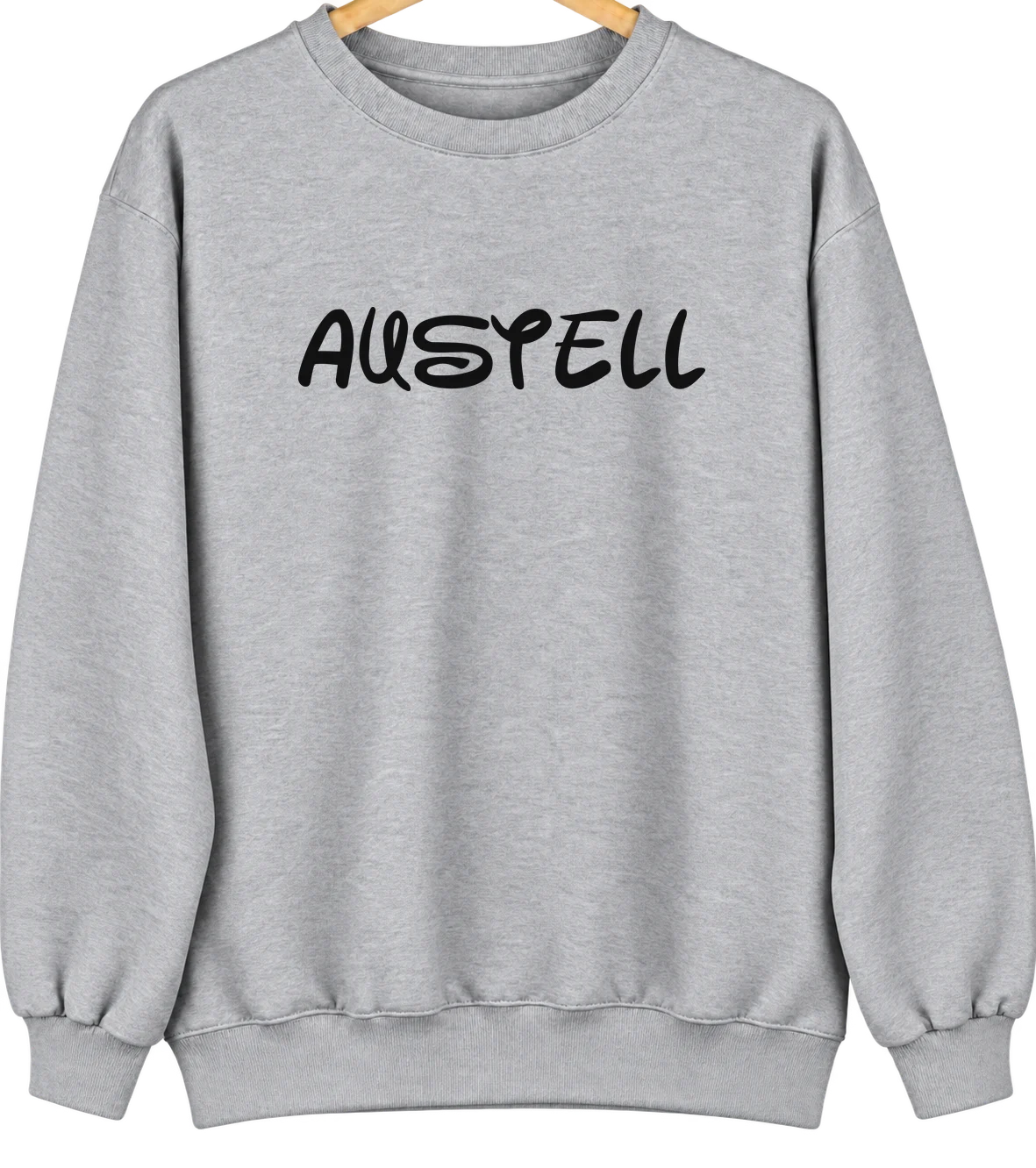 Austell, Georgia Hometown Crewneck — Sport Grey
