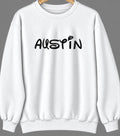 Austin, Nevada Hometown Crewneck — White