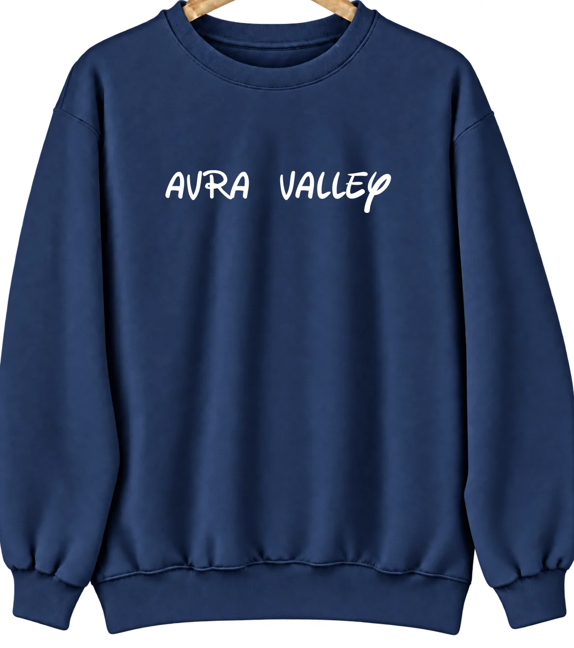 Avra Valley, Arizona Hometown Crewneck — Navy