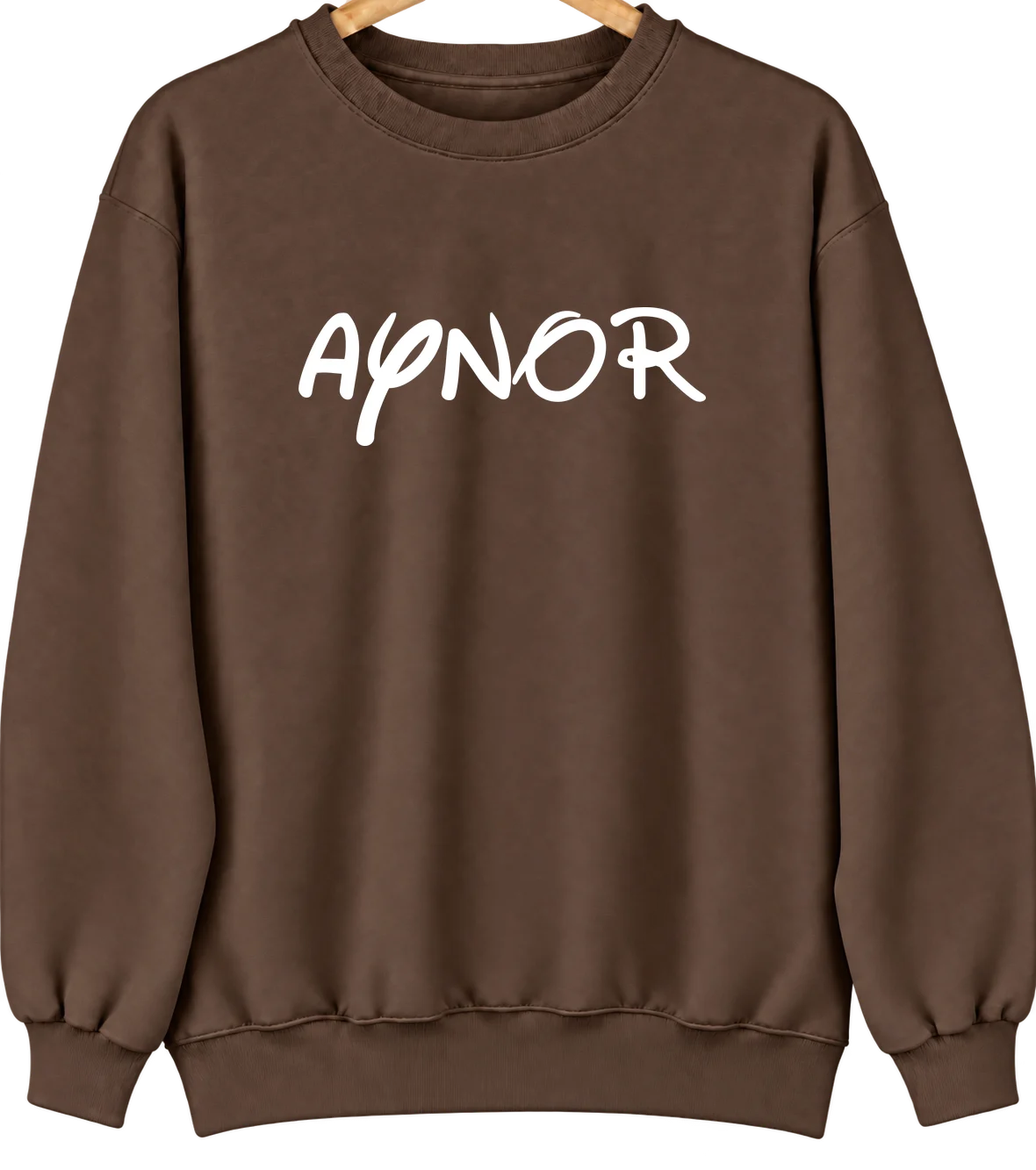 Aynor, South Carolina Hometown Crewneck — Brown