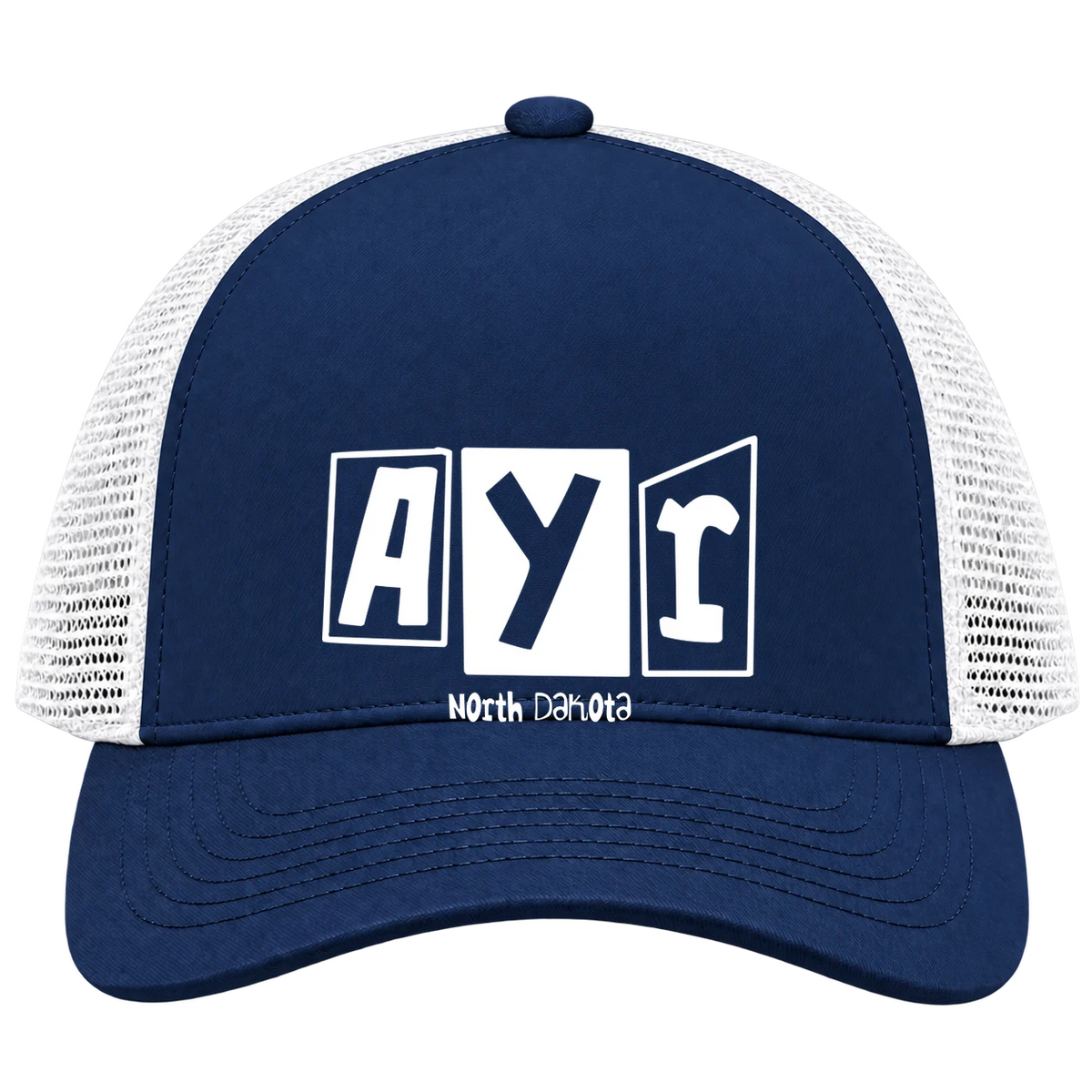 Ayr, North Dakota Hometown Trucker Cap