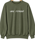 Lake Forest, California Hometown Crewneck — Military Green