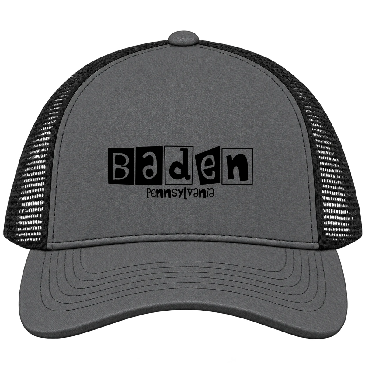 Baden, Pennsylvania Hometown Trucker Cap