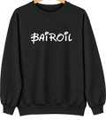 Bairoil, Wyoming Hometown Crewneck — Black