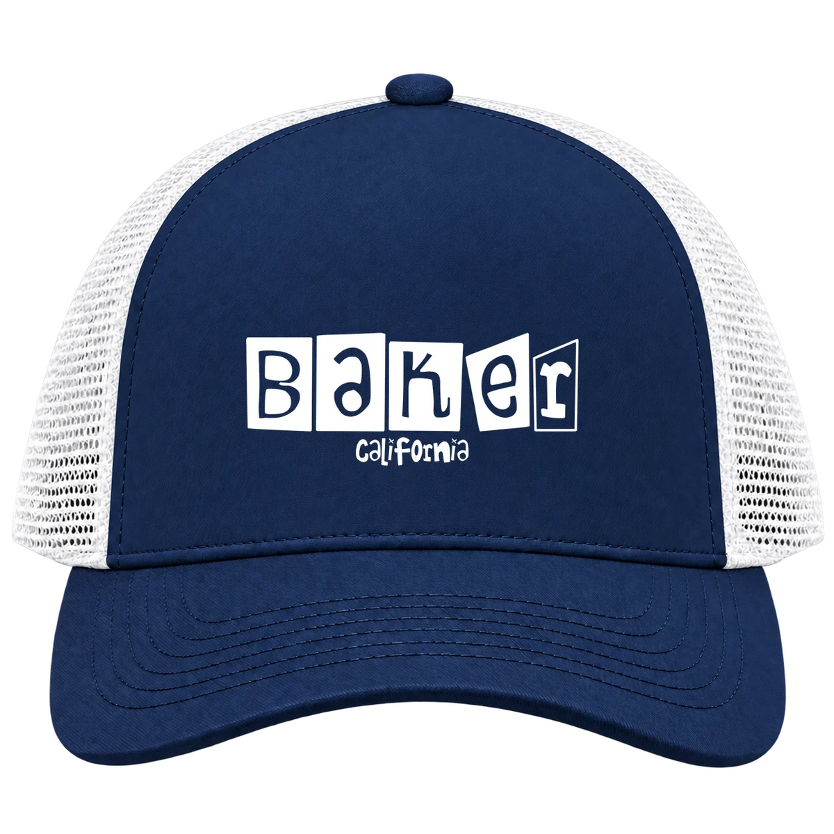 Baker, California Hometown Trucker Cap