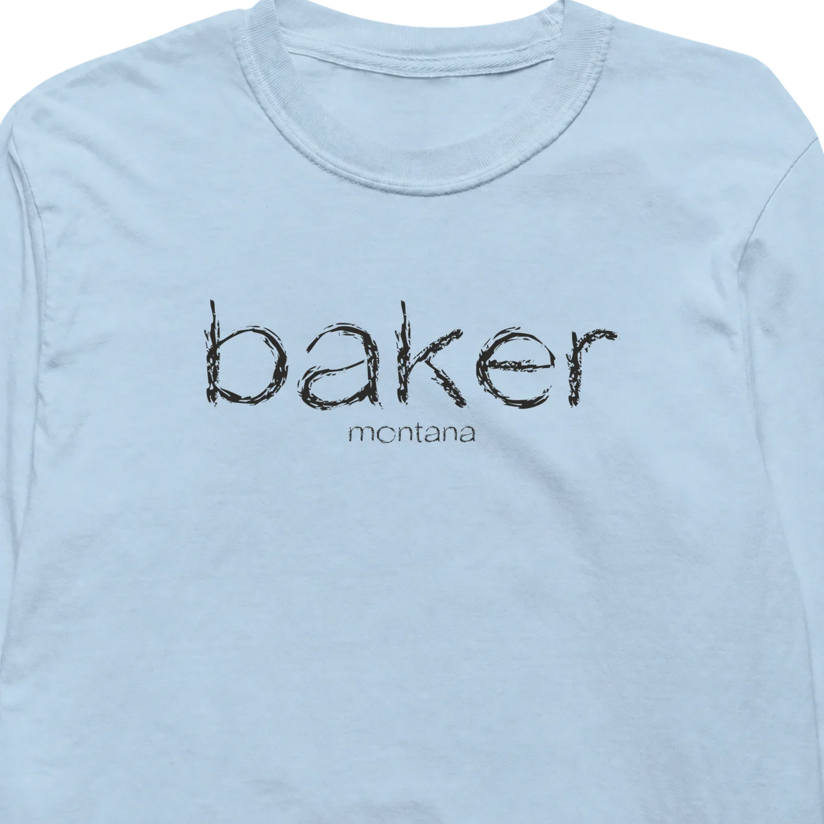 Baker, Montana Hometown Long-Sleeve