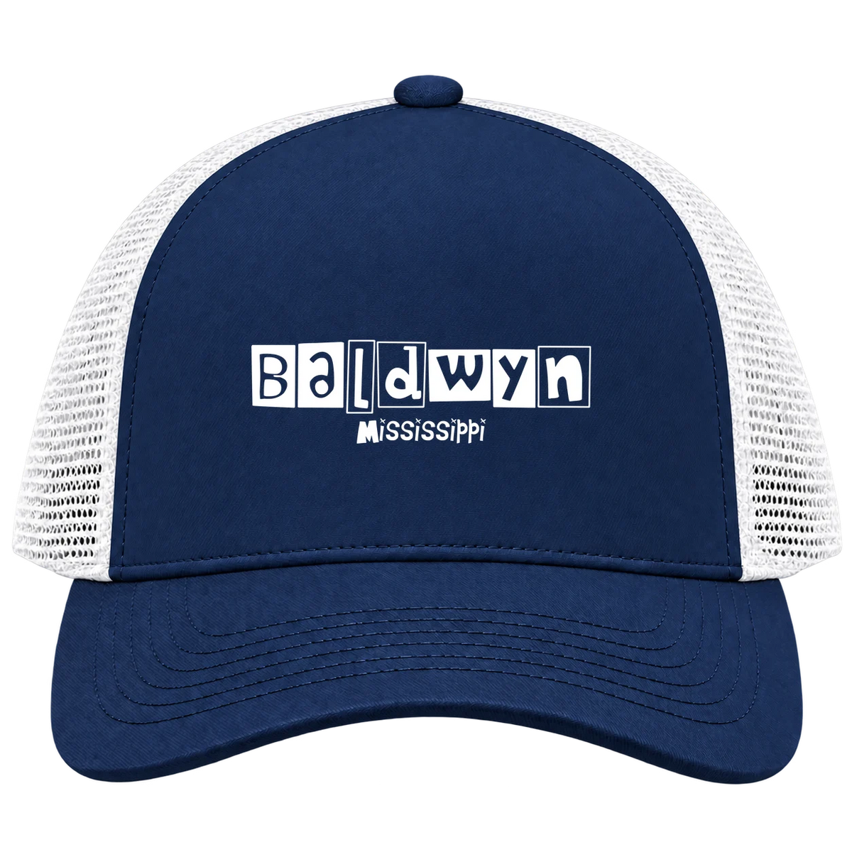 Baldwyn, Mississippi Hometown Trucker Cap